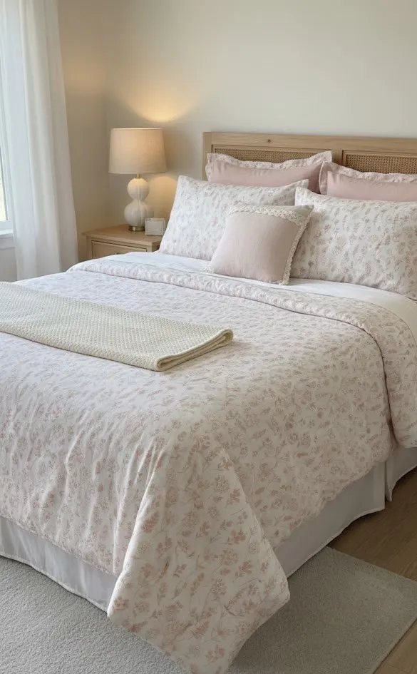 Duvet botanical floral, 3 piezas Duvet y 2 fundas (Matrimonial/Queen)